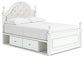 Kozlani  Upholstered Panel Storage Bed