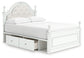 Kozlani  Upholstered Panel Storage Bed