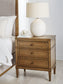 Sharlance  Upholstered Panel Bed With Mirrored Dresser, Chest And Nightstand