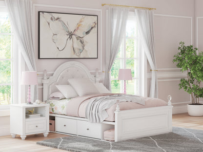 Kozlani  Upholstered Panel Storage Bed