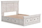 Makidern  Panel Storage Bed