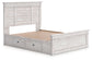 Makidern  Panel Storage Bed