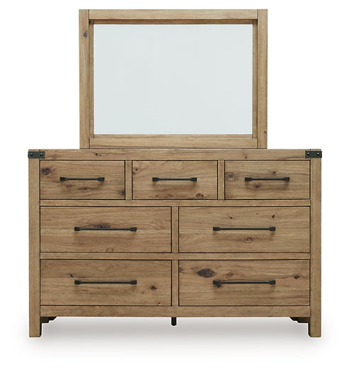 Ridgester Dresser and Mirror