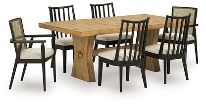 Galliden Dining Table and 6 Chairs