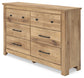 Makidern Six Drawer Dresser