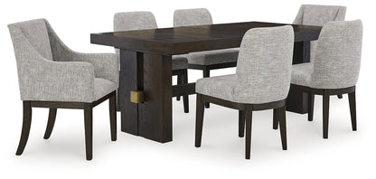 Burkhaus Dining Table and 6 Chairs