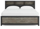 Broachmyn  Bookcase Panel Bed