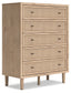 Cielden  Upholstered Bed With Roll Slats, Dresser, Mirror, Chest And Nightstand