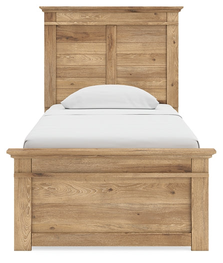 Makidern  Panel Storage Bed