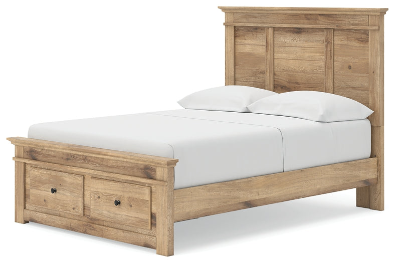 Makidern  Panel Storage Bed