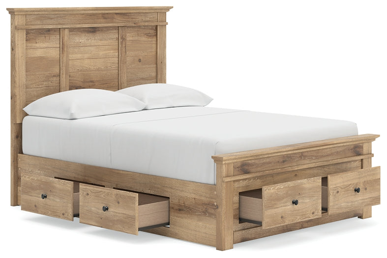 Makidern  Panel Storage Bed