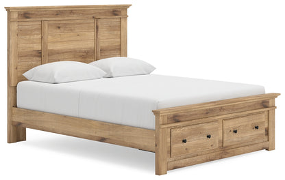 Makidern  Panel Storage Bed