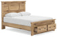 Makidern  Panel Storage Bed