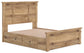 Makidern  Panel Storage Bed