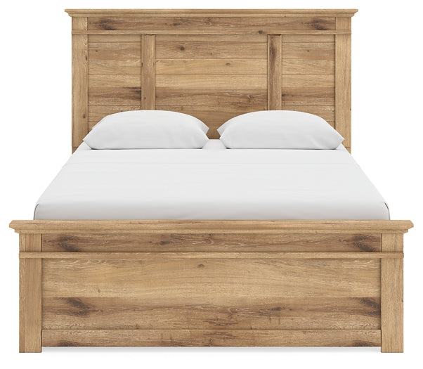 Makidern  Panel Storage Bed