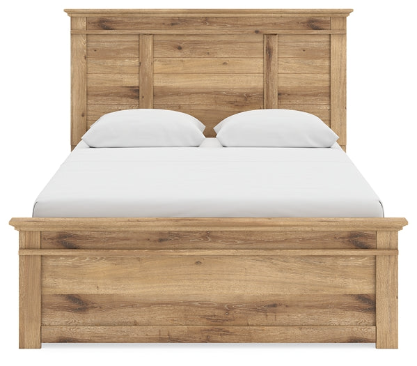 Makidern  Panel Storage Bed