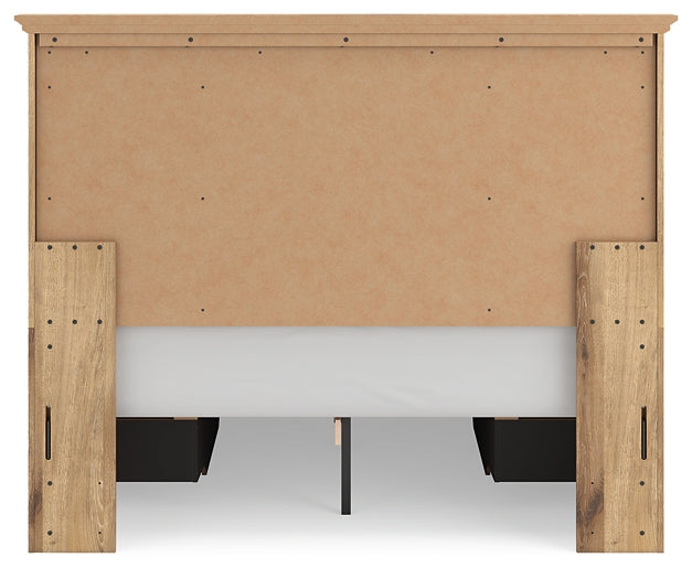 Makidern  Panel Storage Bed