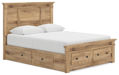 Makidern  Panel Storage Bed