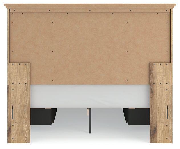 Makidern  Panel Storage Bed