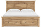 Makidern  Panel Storage Bed