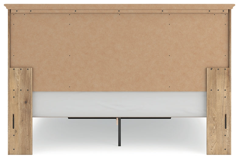 Makidern  Panel Storage Bed