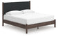 Pamytta  Upholstered Panel Platform Bed, Dresser, Mirror, Chest And Nightstand