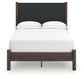 Pamytta  Upholstered Panel Platform Bed, Dresser, Mirror, Chest And Nightstand