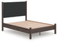 Pamytta  Upholstered Panel Platform Bed, Dresser, Mirror, Chest And Nightstand