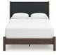 Pamytta  Upholstered Panel Bed, Dresser, Mirror And Nightstand