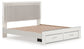 Zuraleus  Upholstered Panel Platform Storage Bed, Dresser, Mirror And Nightstand