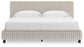 Zuraleus  Upholstered Bed, Dresser, Mirror And Nightstand