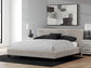 Zuraleus  Upholstered Bed, Dresser, Mirror And Nightstand