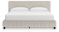 Zuraleus California  Upholstered Bed, Dresser And Mirror