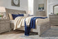 Lettner  Sleigh Bed With 2 Storage Drawers