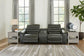 Center Line 3-Piece Power Reclining Loveseat with Console
