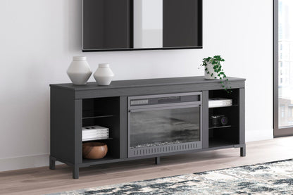 Cayberry TV Stand with Fireplace