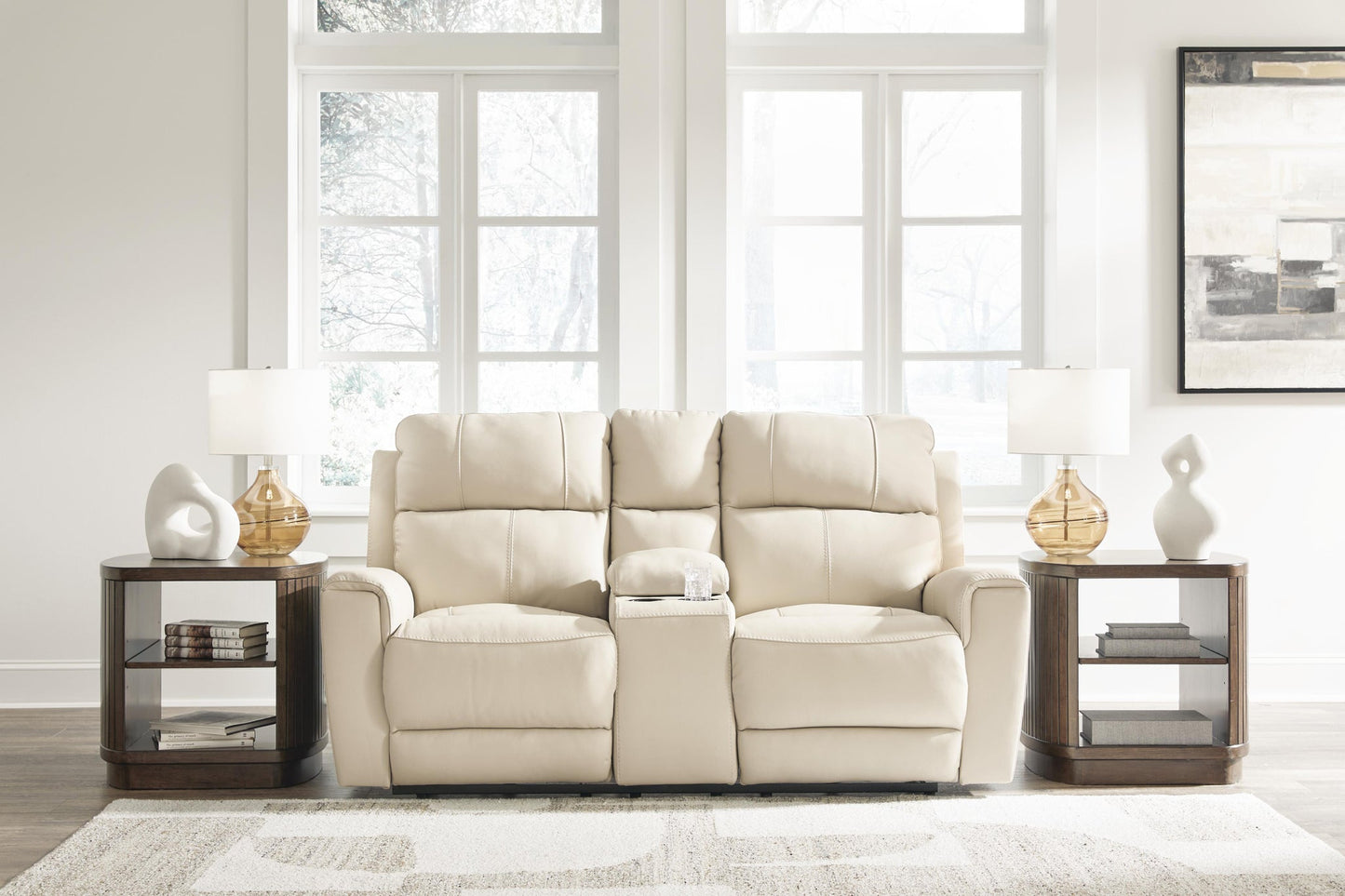 Dahlmoore DBL REC PWR Loveseat w/Console