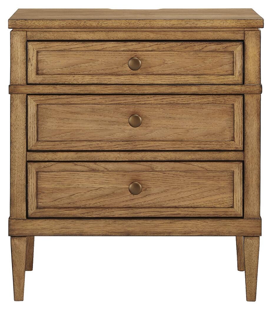 Sharlance Three Drawer Night Stand