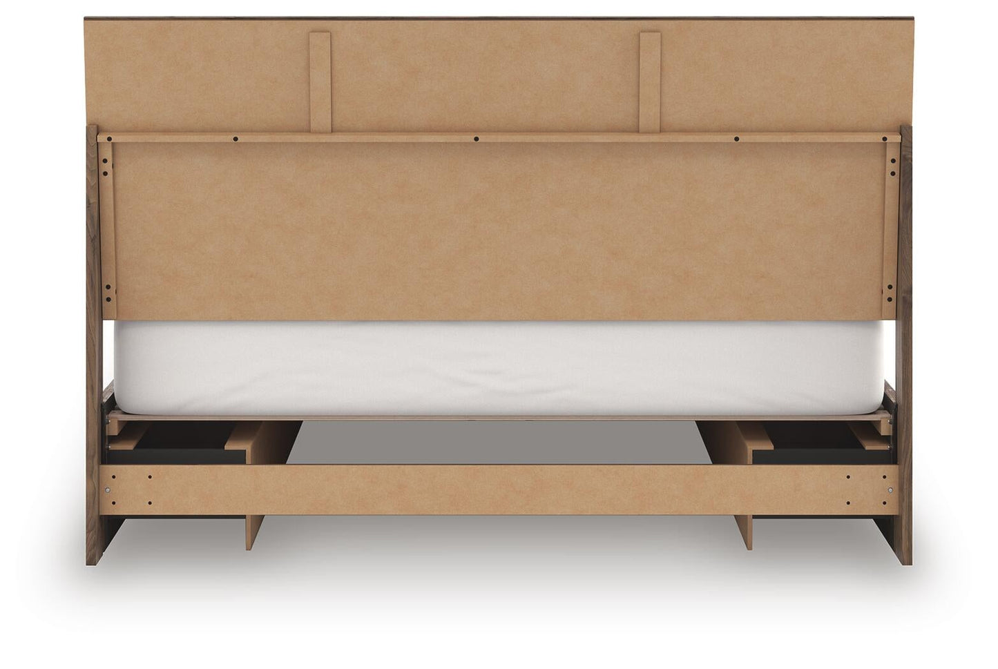 Chirason  Panel Bed With Storage