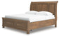 Feddinger  Storage Sleigh Bed