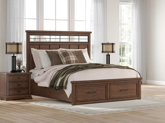 Taffenbrook  Panel Storage Bed