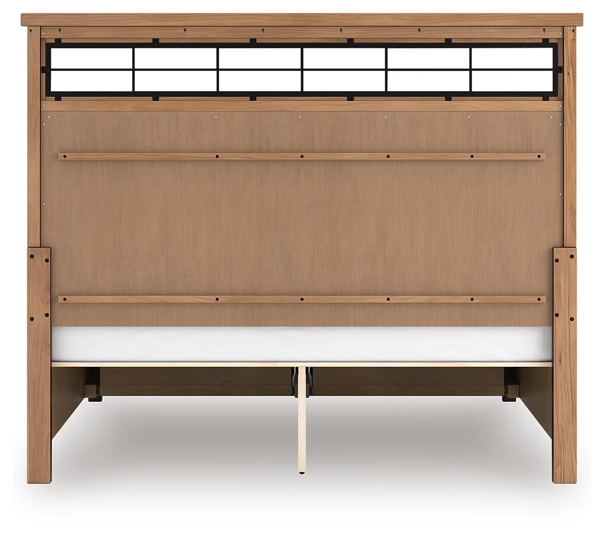 Taffenbrook  Panel Storage Bed