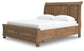Feddinger California  Storage Sleigh Bed