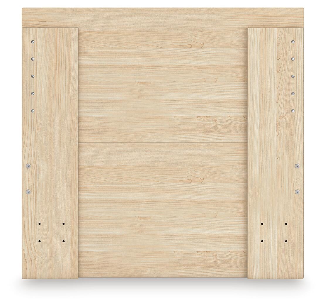 Onita  Panel Platform Bed With 1 Side Storage
