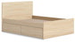 Onita  Panel Platform Bed With 1 Side Storage