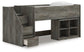 Frandern  Loft  Bed With Bookcase Storage