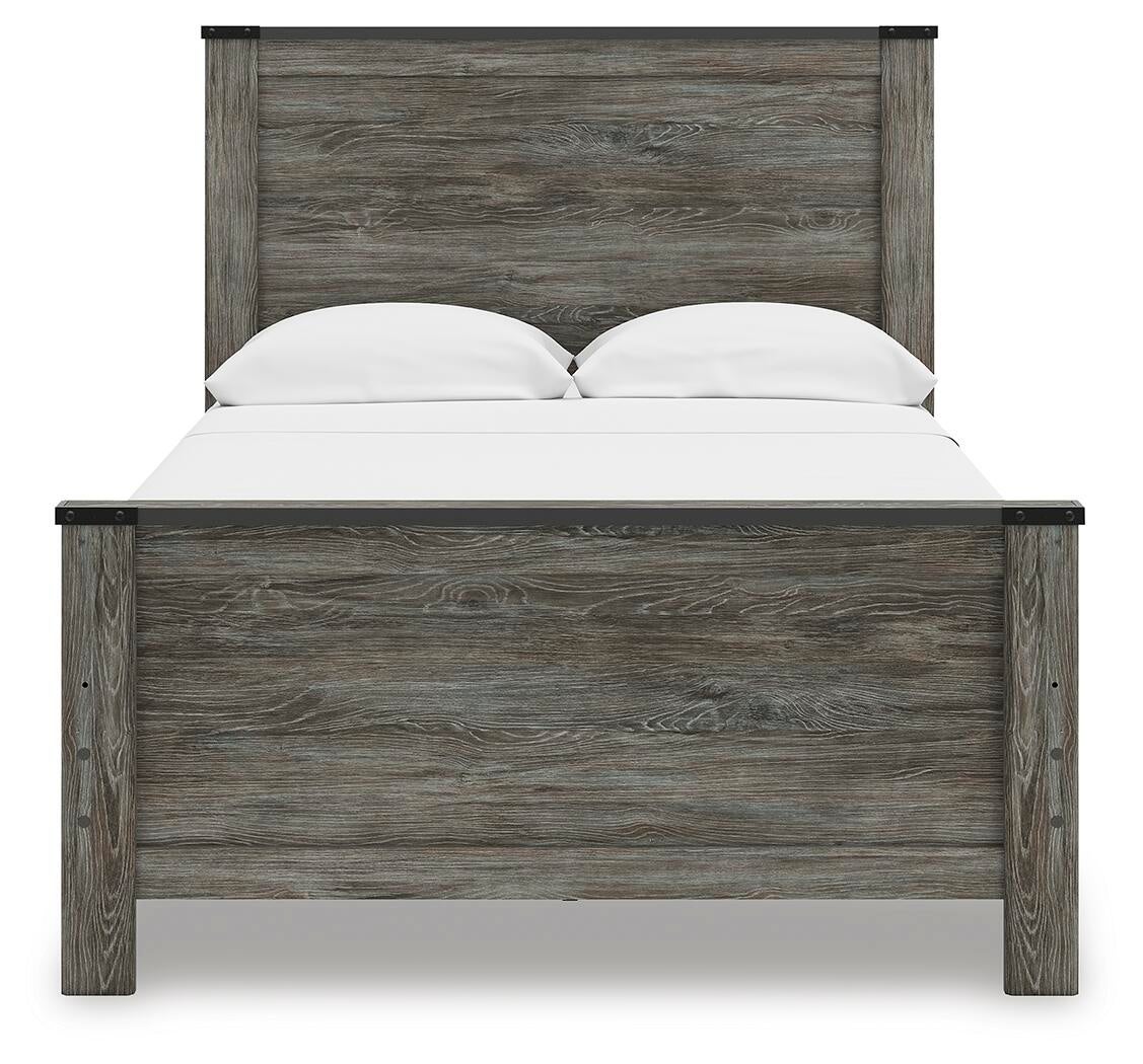 Frandern  Panel Bed