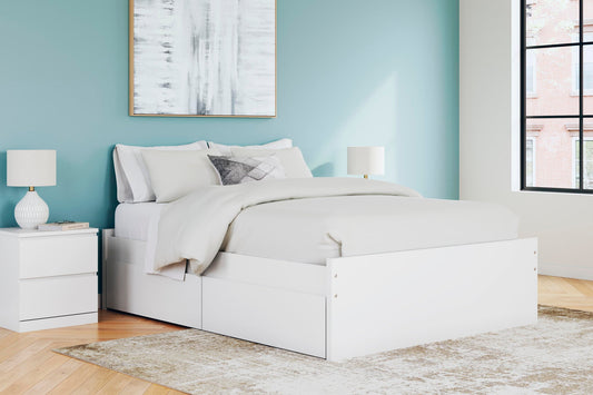 Onita  Platform Bed With 1 Side Storage