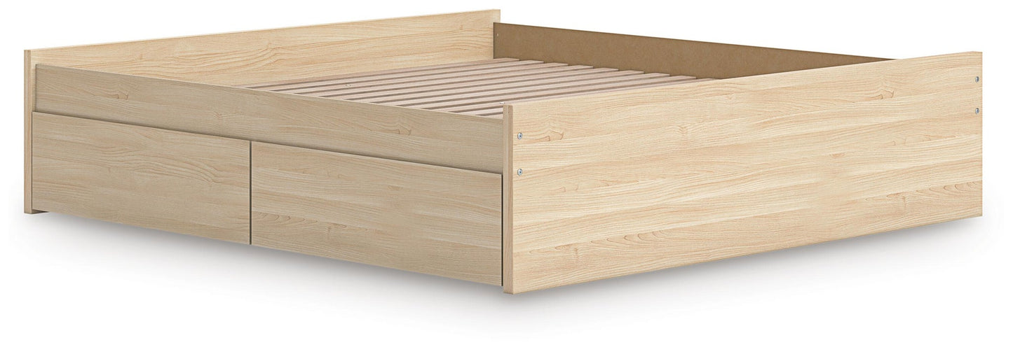 Onita  Platform Bed With 1 Side Storage