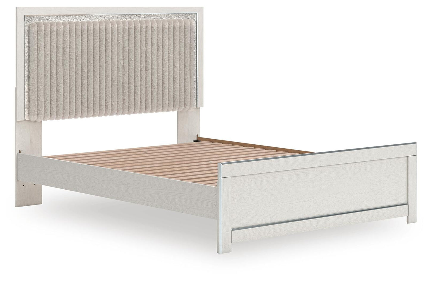Zuraleus  Upholstered Panel Platform Bed